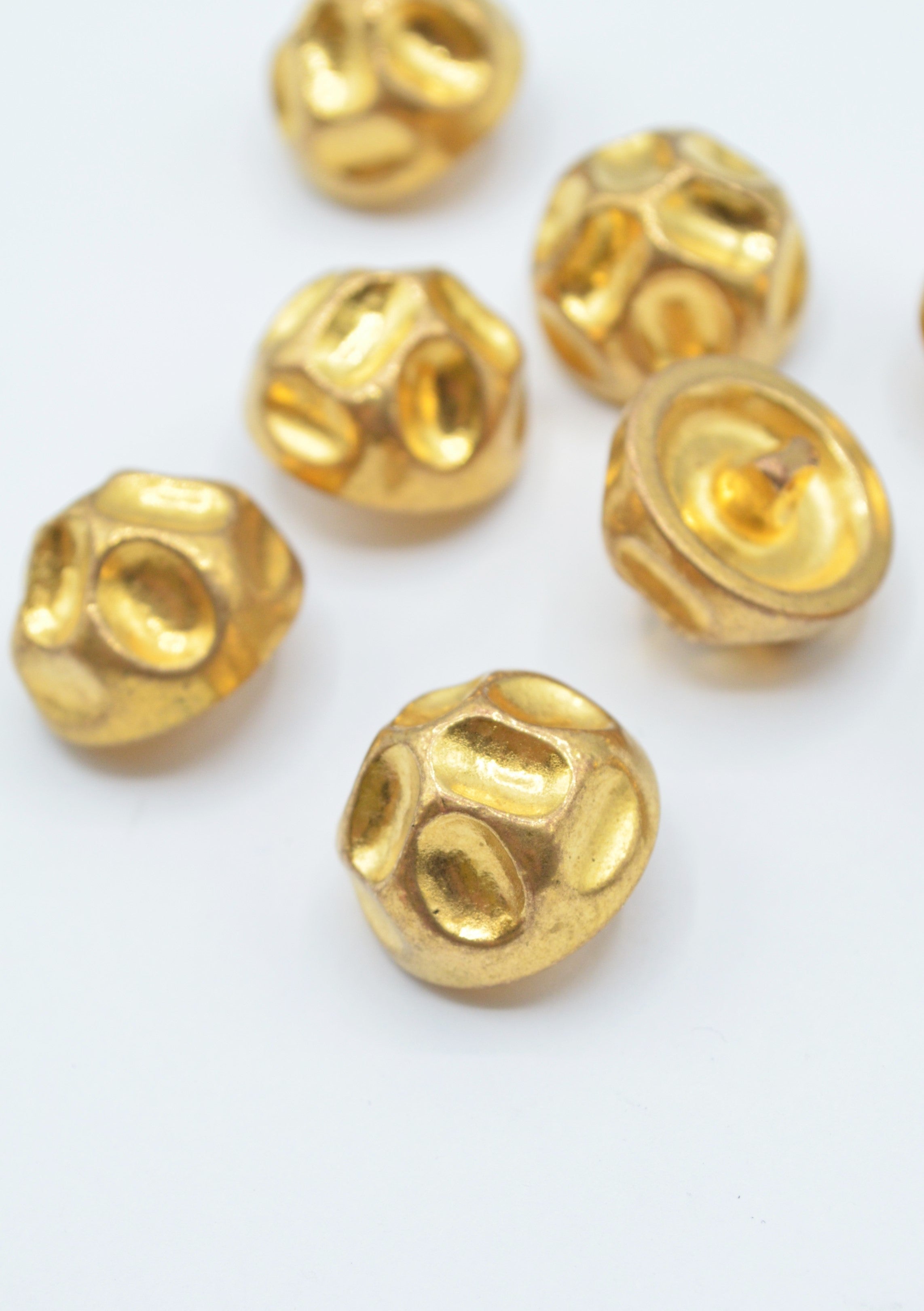 Nasturi Metalici Aurii, 19mm