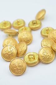 Nasturi Metalici Aurii, 14mm
