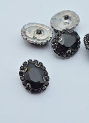 Nasturi Cu Strasuri, 18x14mm