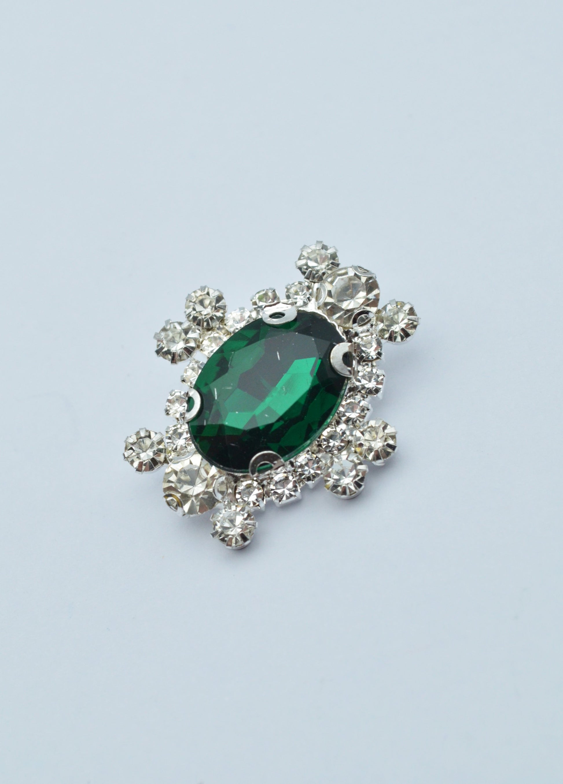 Nasturi Cu Strasuri, 25x30mm