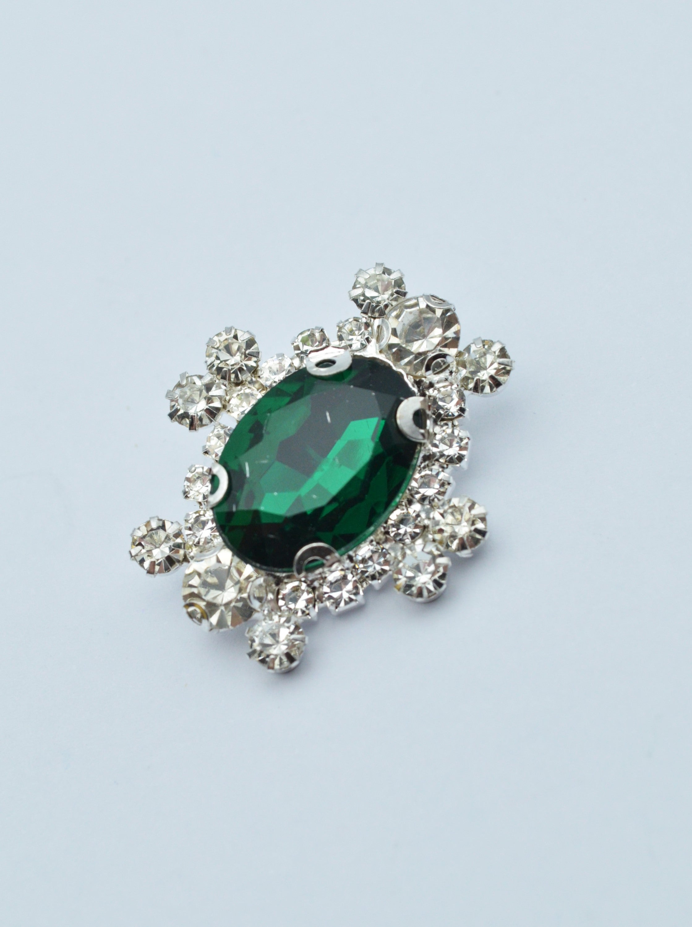 Nasturi Cu Strasuri, 25x30mm