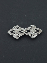 Brandemburg Metalic Cu Strasuri 2x5cm