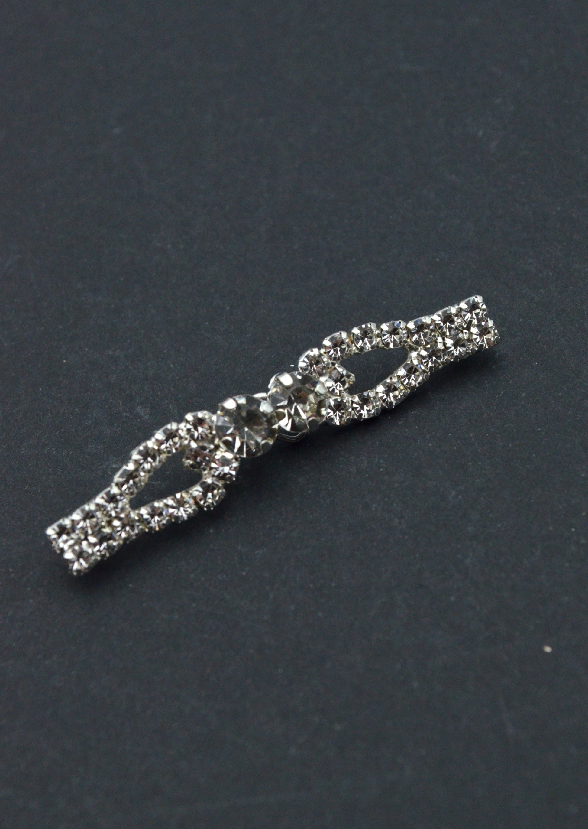 Brandemburg Metalic Cu Strasuri 0.9x5cm