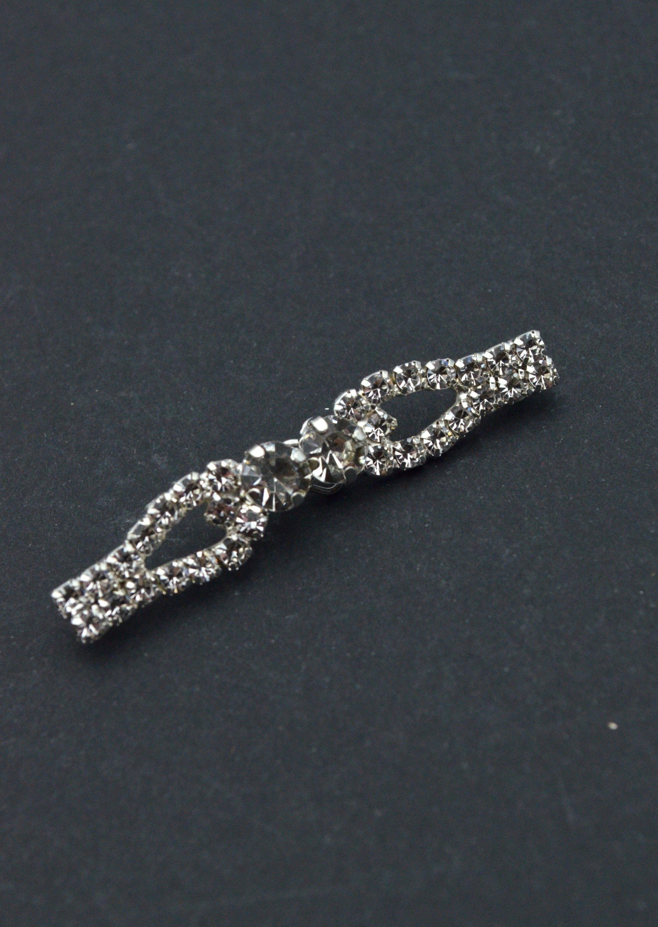 Brandemburg Metalic Cu Strasuri 0.9x5cm