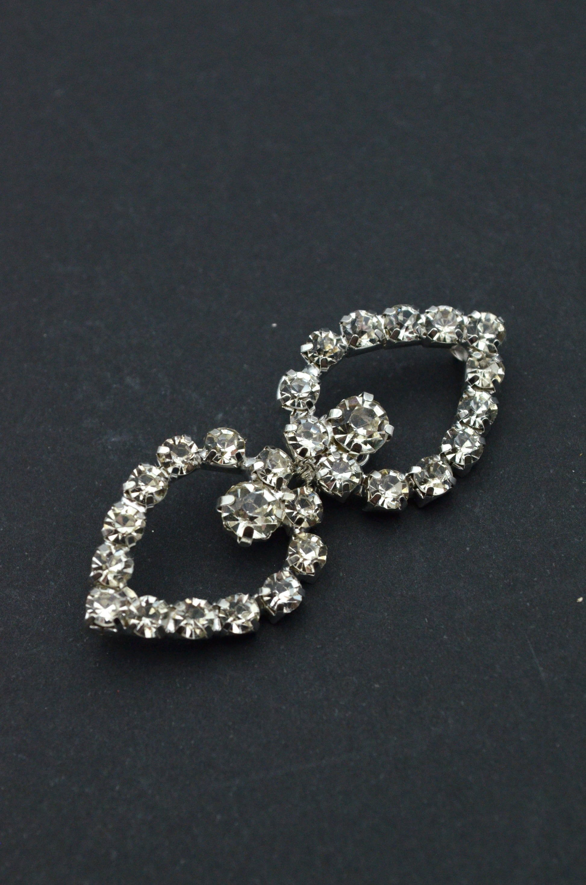 Brandemburg Metalic Cu Strasuri 2x5cm