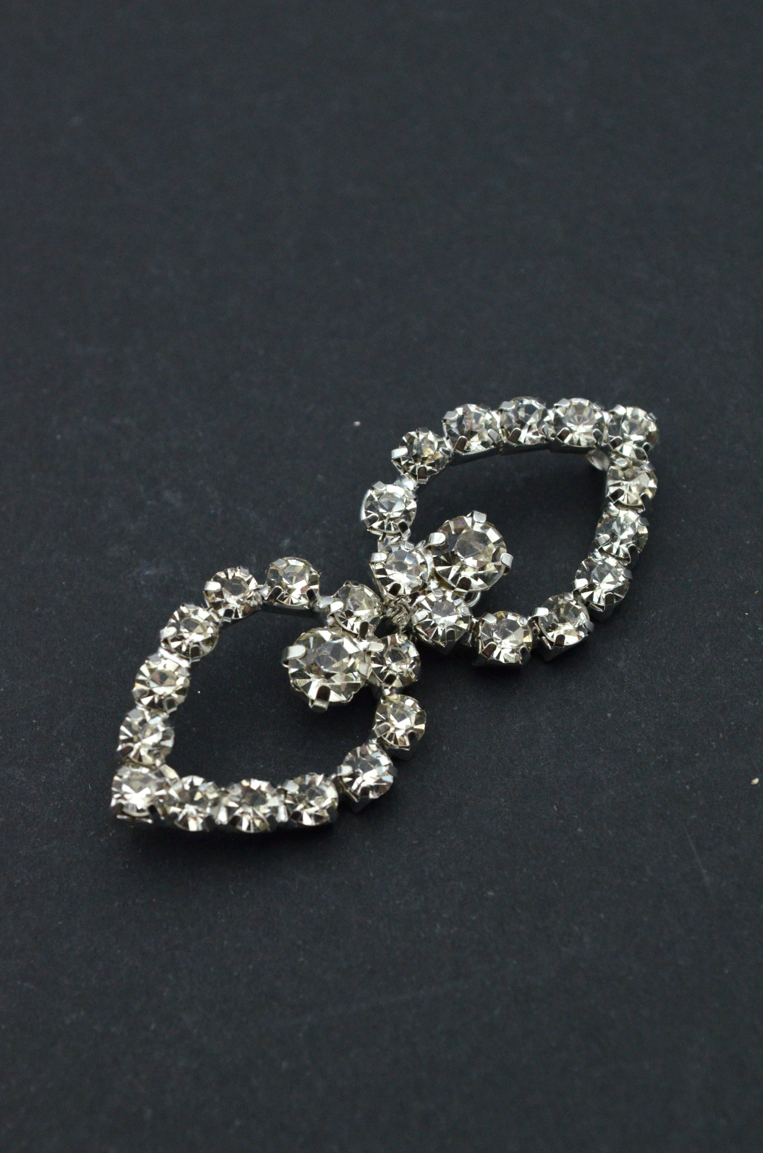 Brandemburg Metalic Cu Strasuri 2x5cm