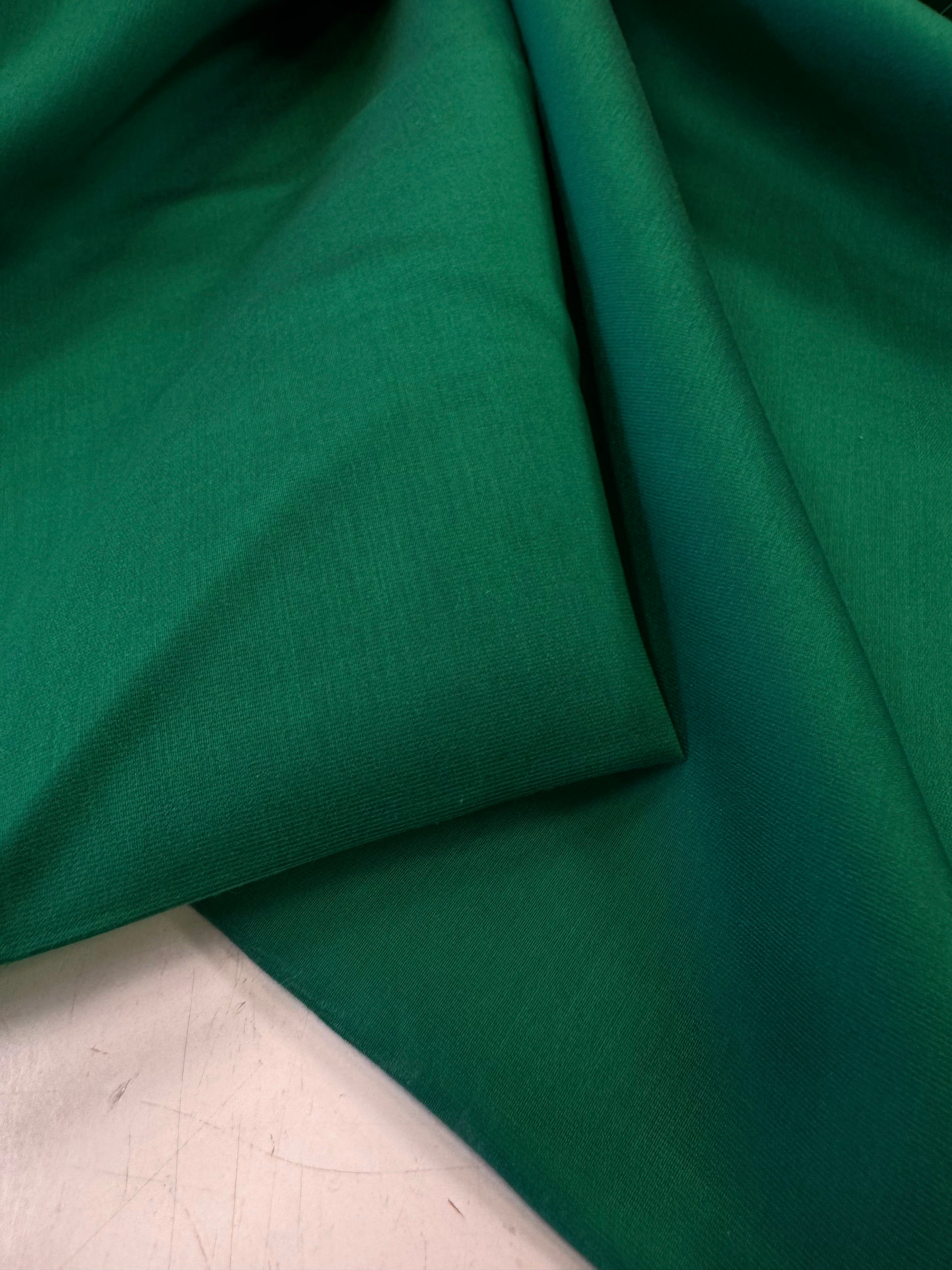 Batist De Bumbac Fin Satinat, Verde