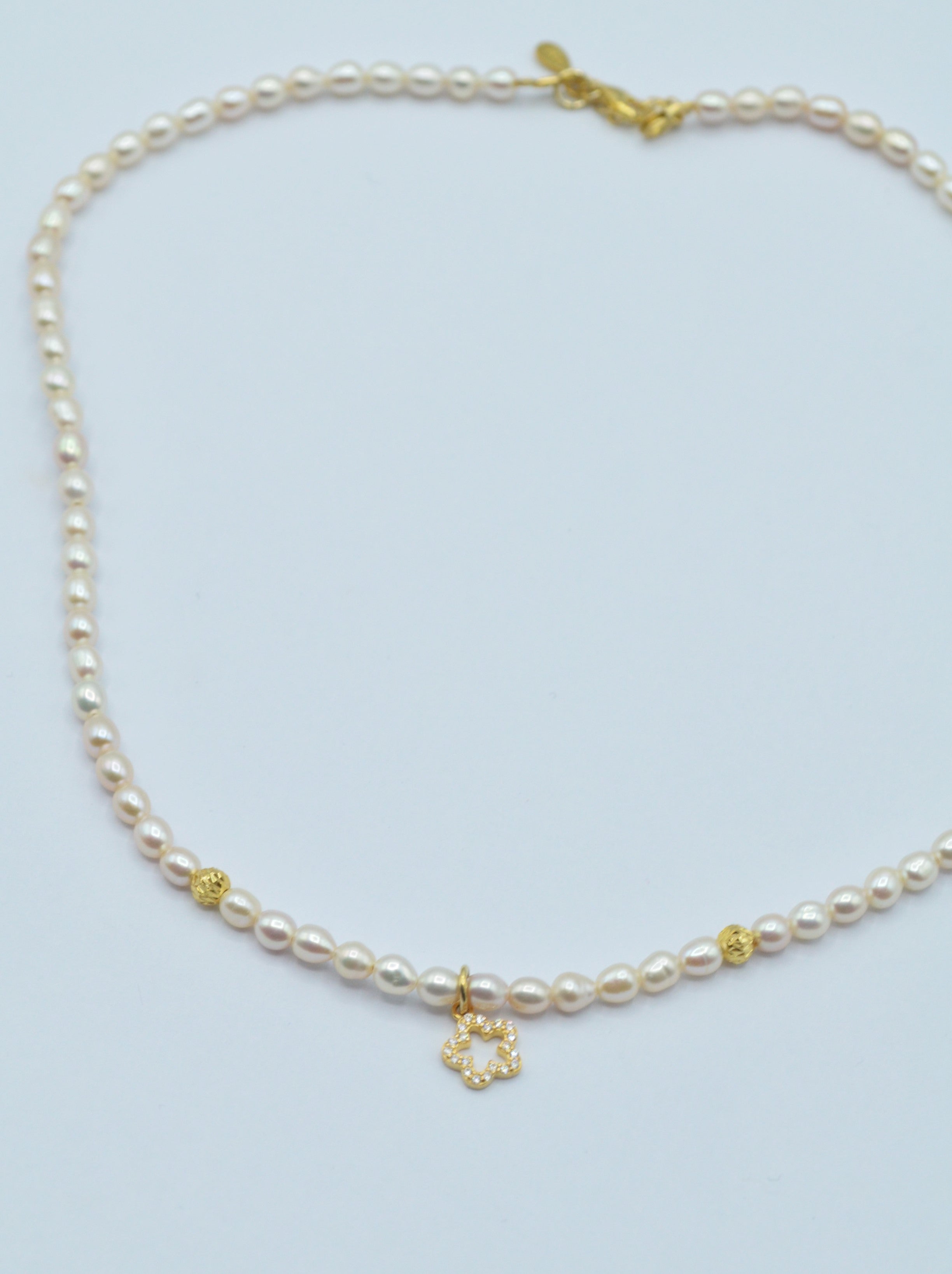 Colier Din Perle Si Argint 925