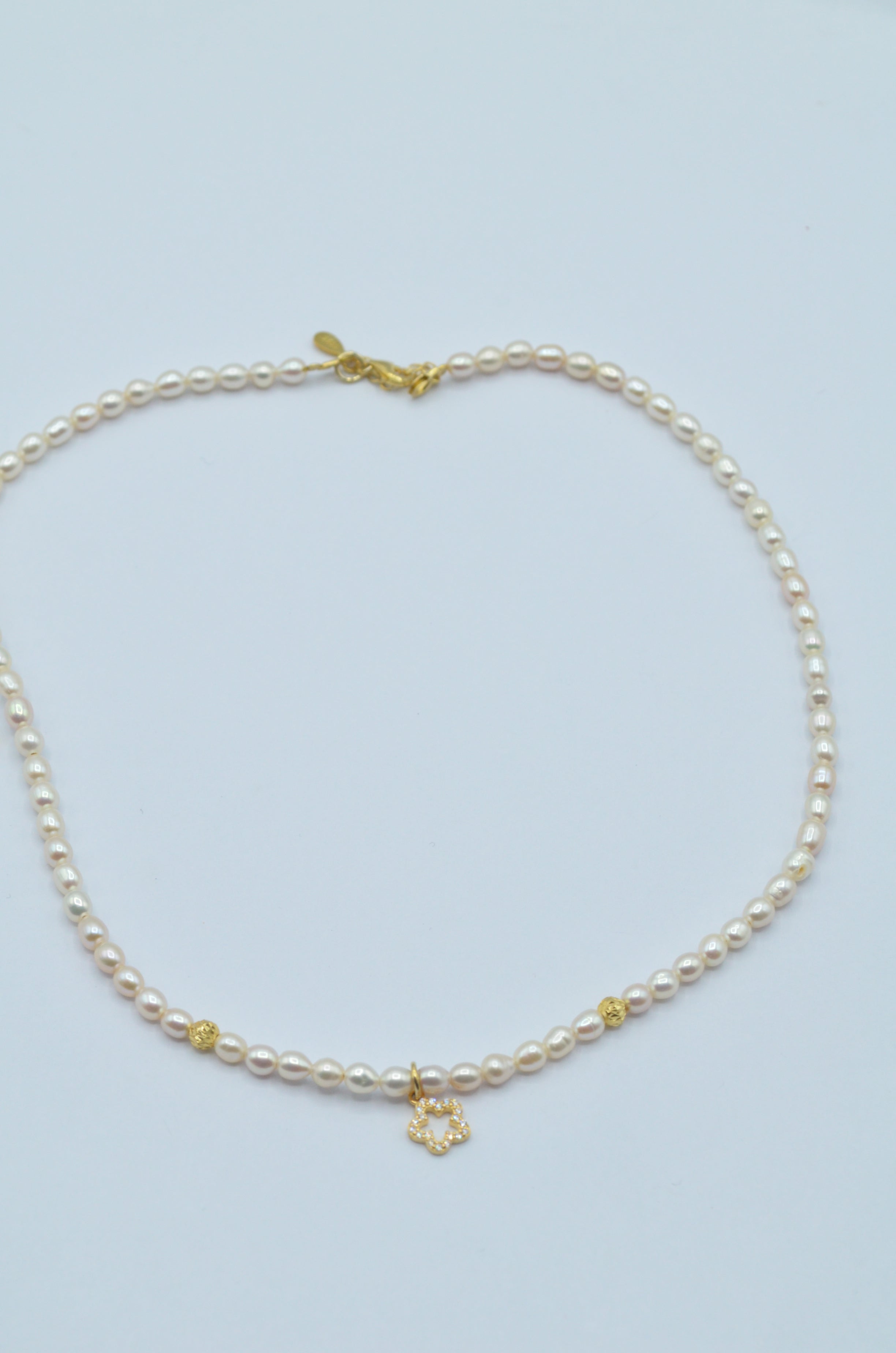 Colier Din Perle Si Argint 925