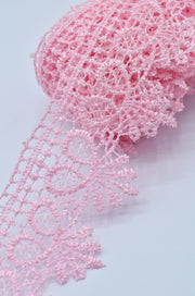 Dantela 4.50cm Roz