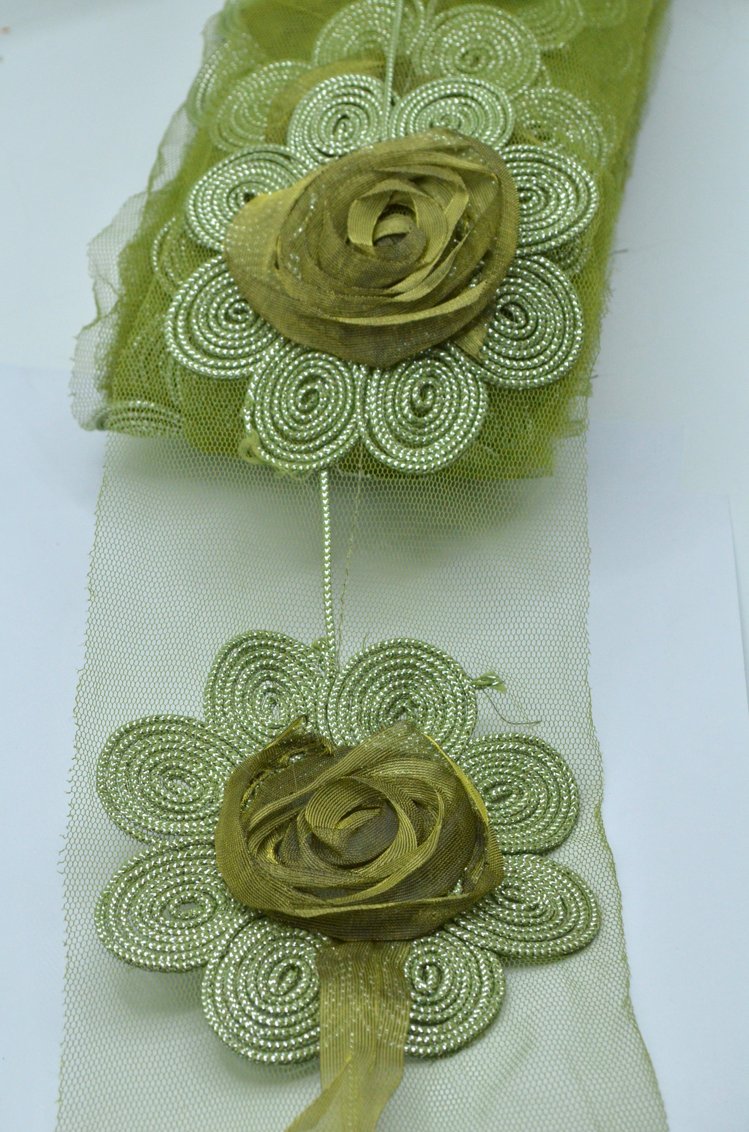 Pasmanterie 10cm, Verde