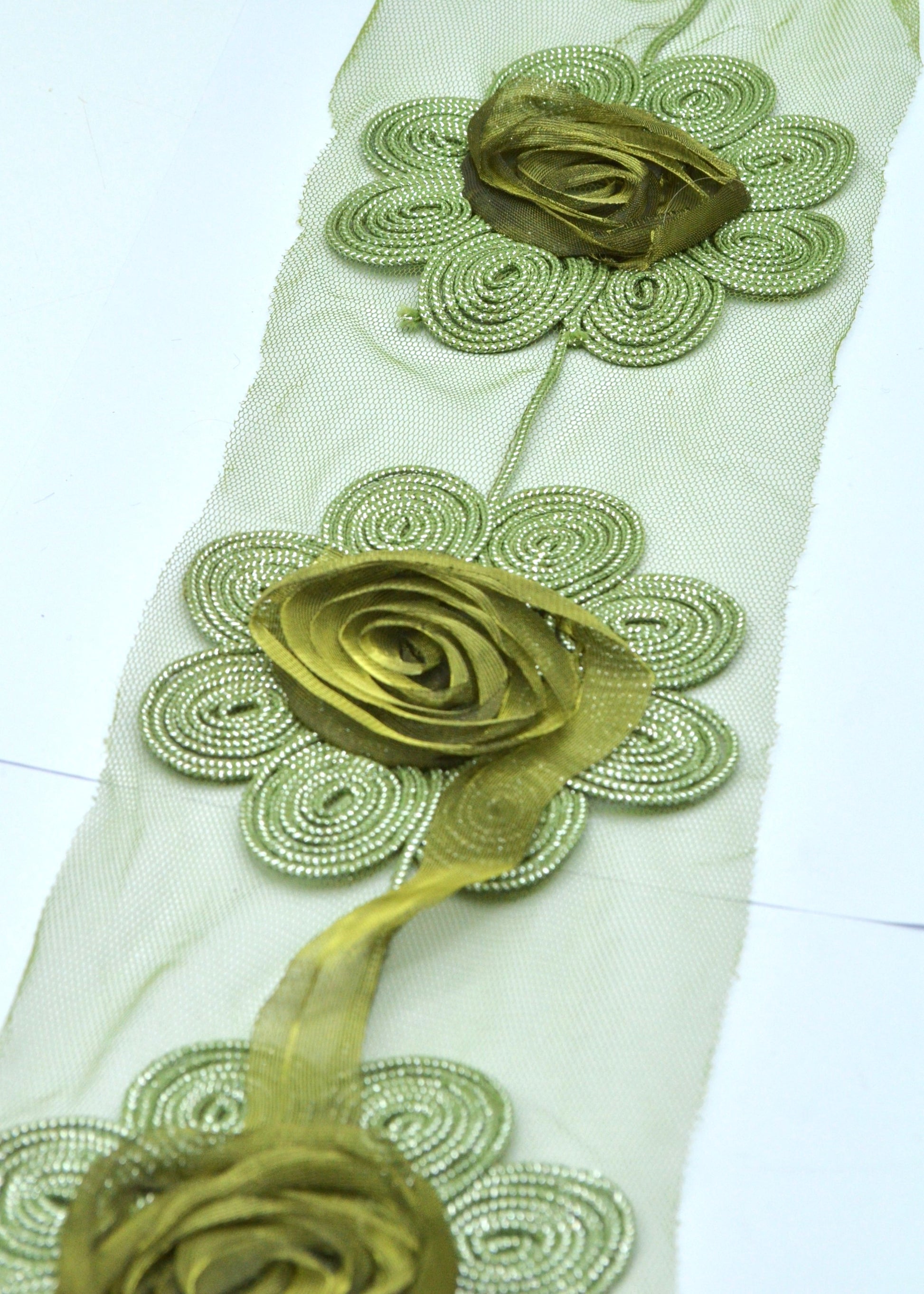 Pasmanterie 10cm, Verde