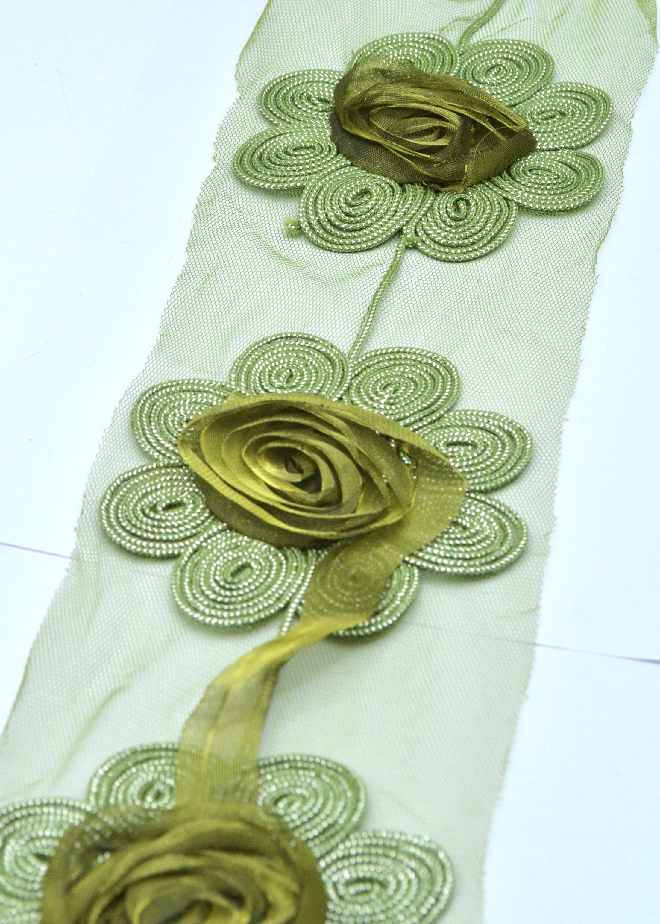 Pasmanterie 10cm, Verde