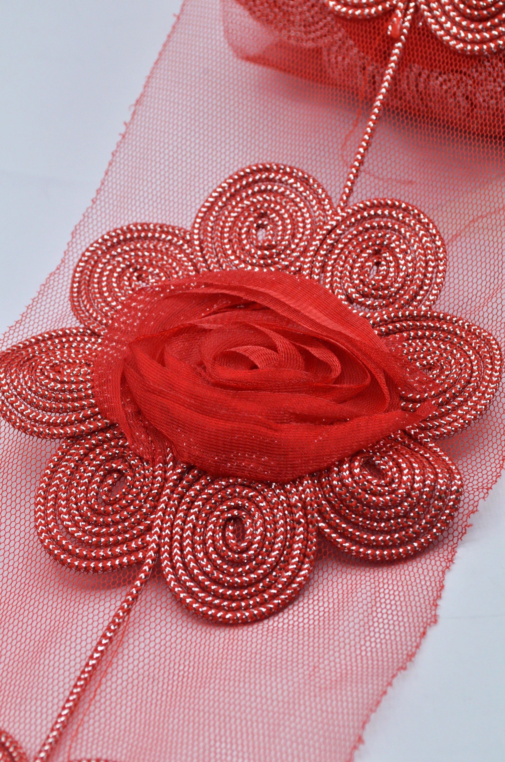 Pasmanterie 10cm, Rosu