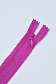 Fermoar Pe Panza Ascuns 60cm, Magenta