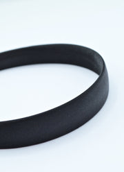 Cordeluta De Par Din Saten 2cm latime, Negru
