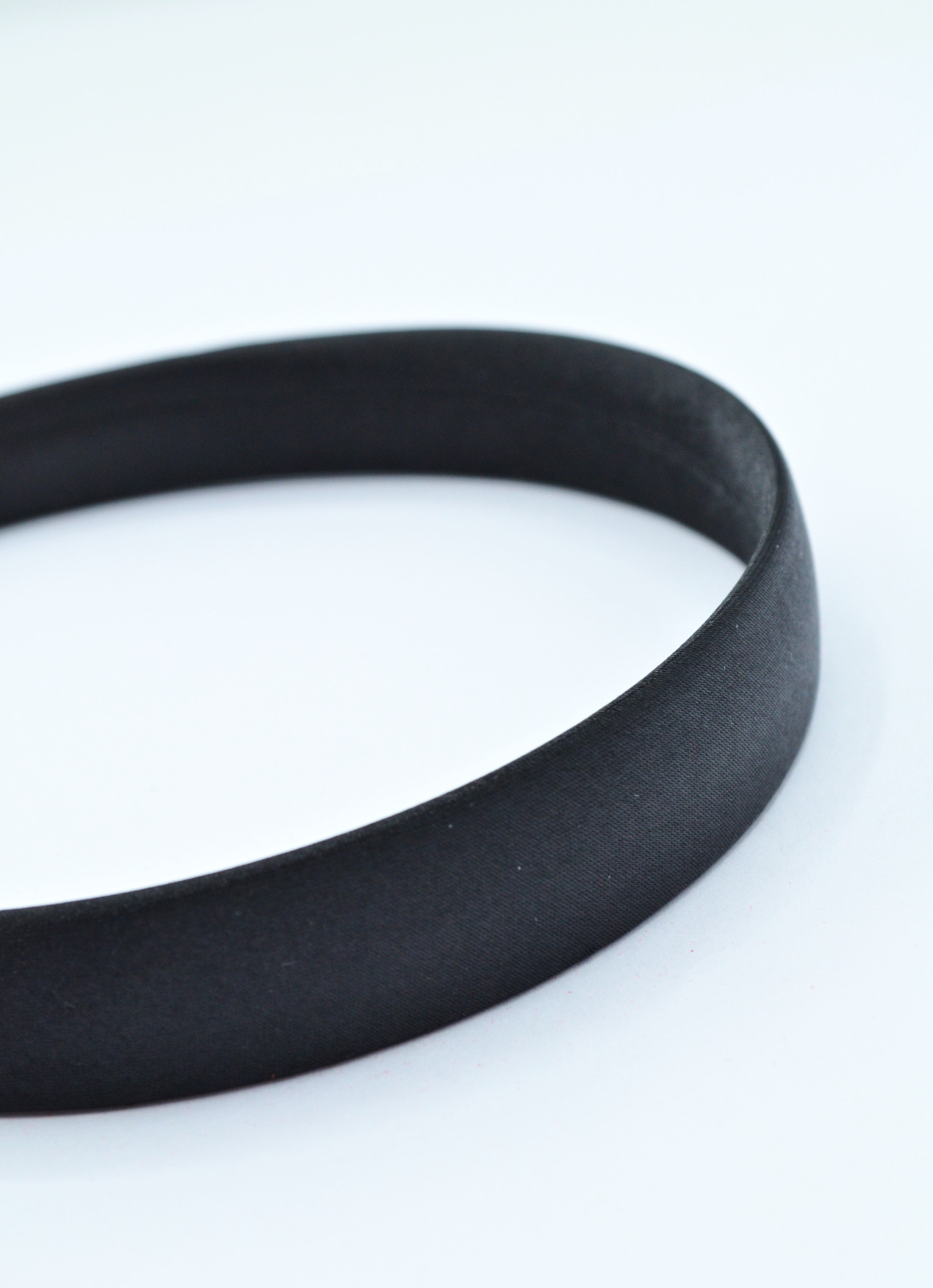 Cordeluta De Par Din Saten 2cm latime, Negru