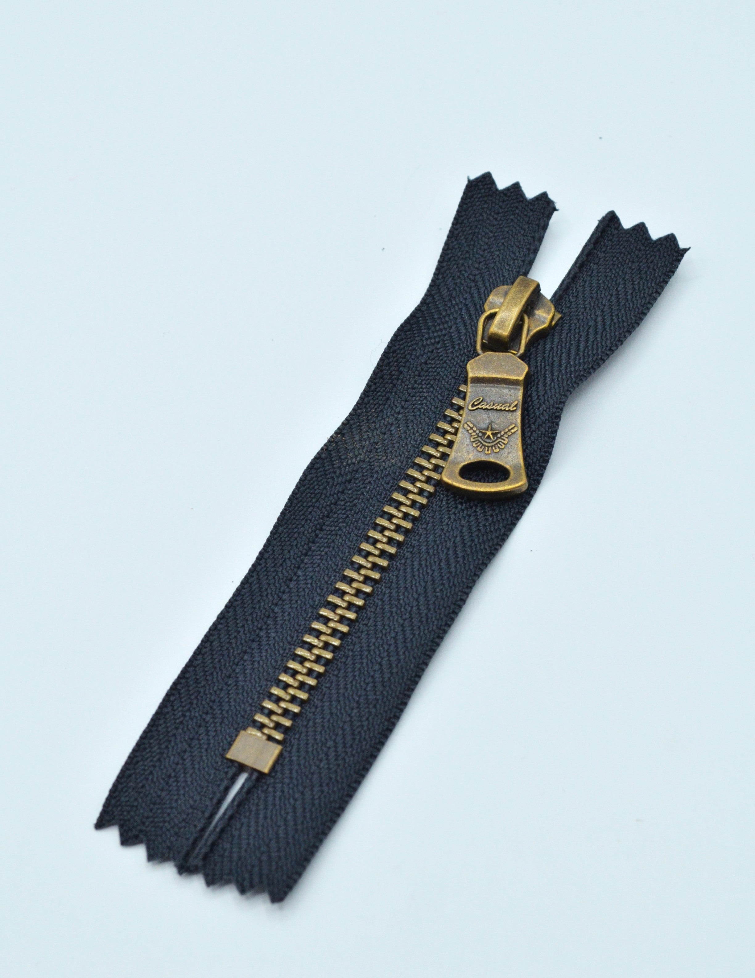 Fermoar Metalic Fix 9cm - Bleumarin