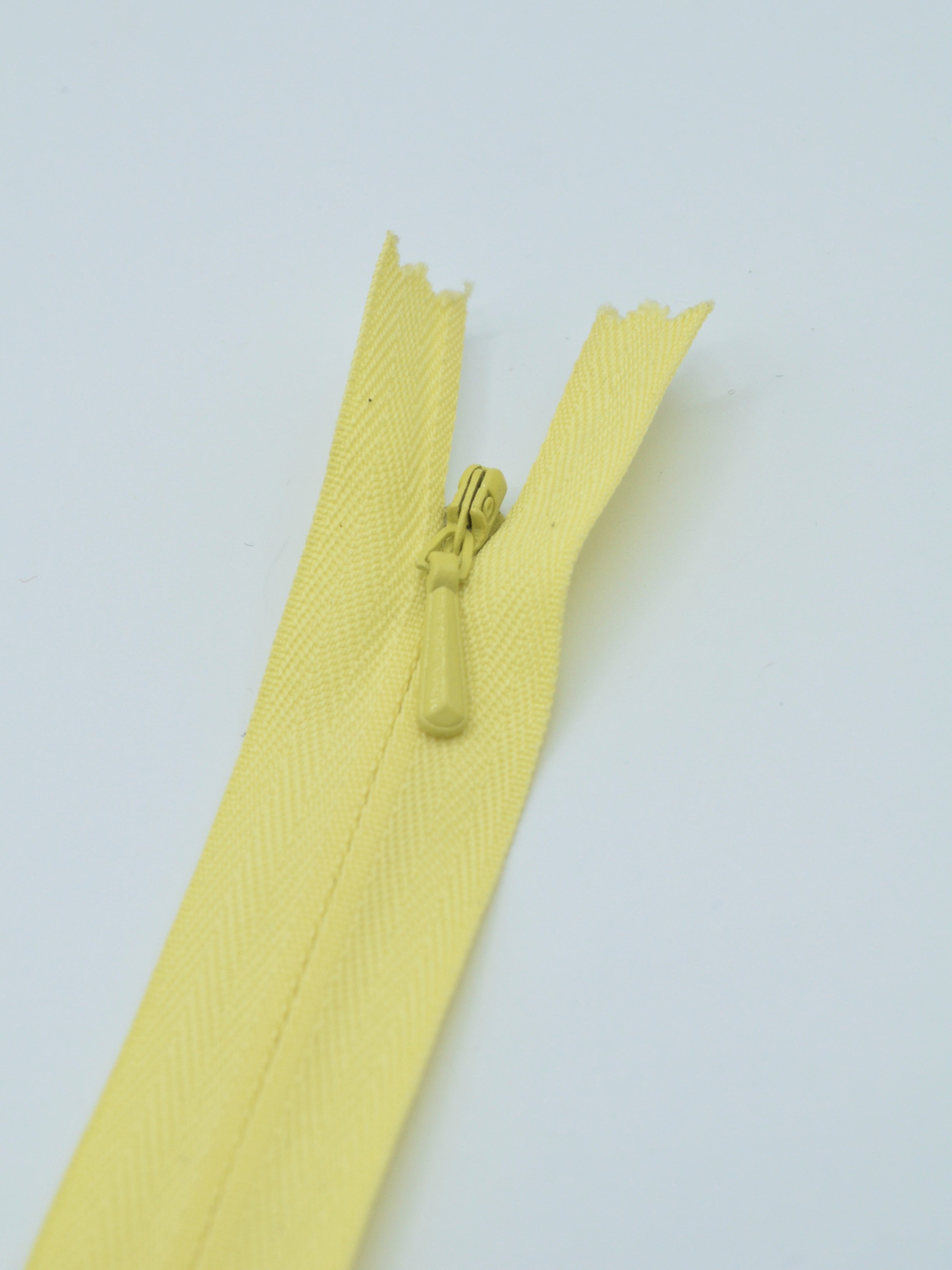 Fermoar Ascuns Panza 15cm, Galben