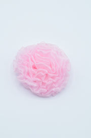 Floare Din Organza 8cm, Roz