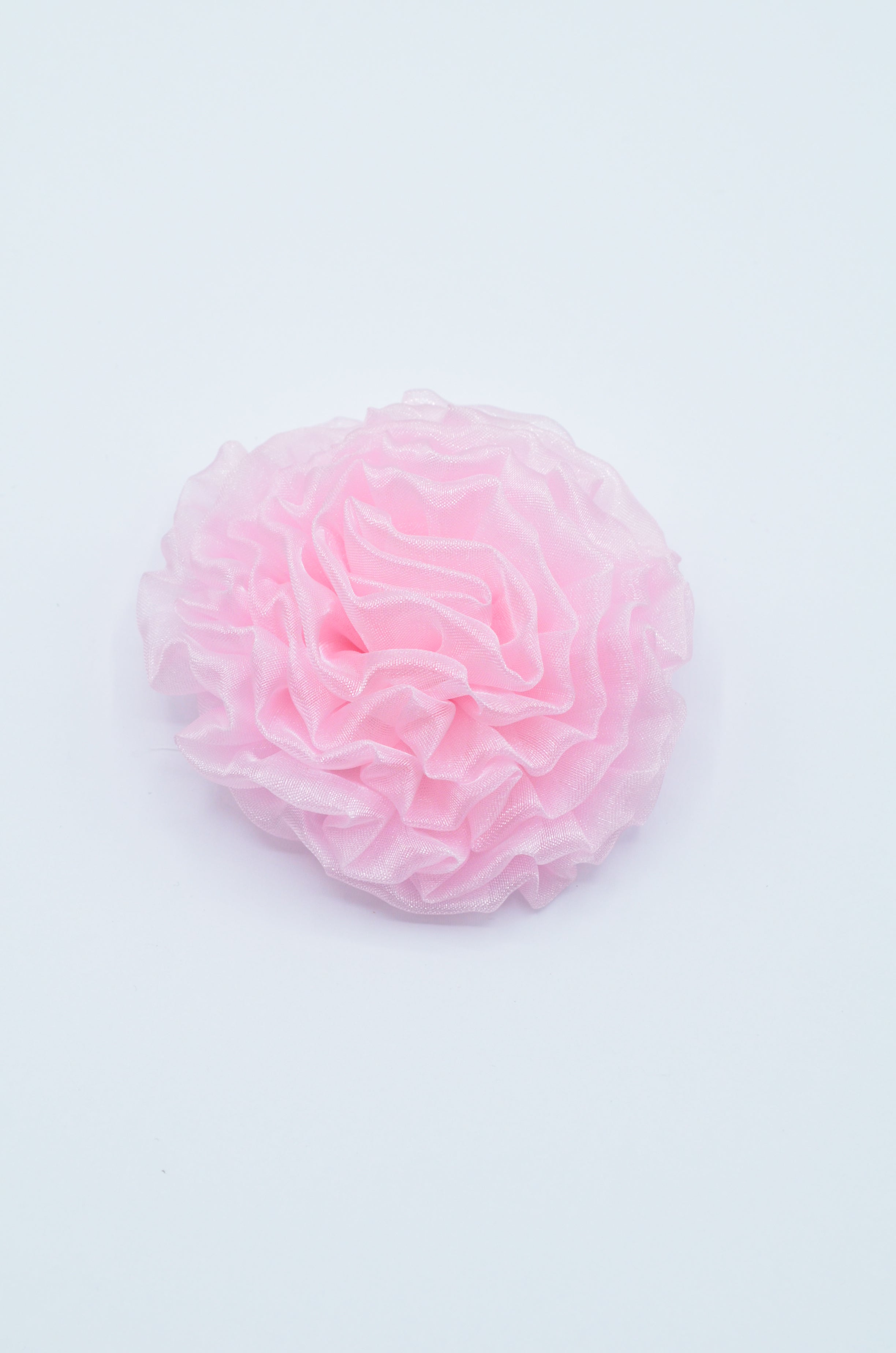 Floare Din Organza 8cm, Roz