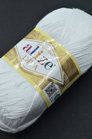 Alize Diva - silky effect, Alb