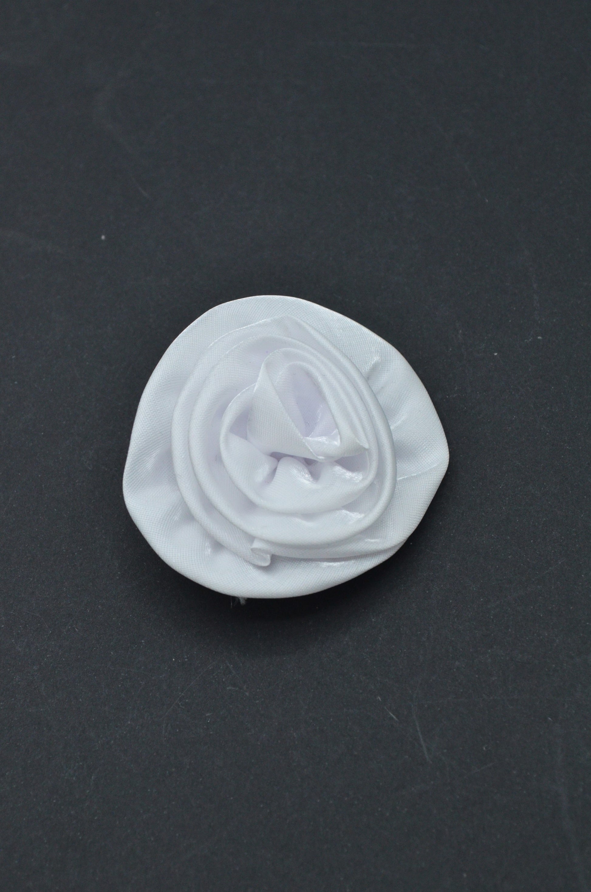 Floare Organza 6cm, Alb
