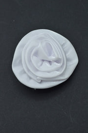 Floare Organza 6cm, Alb