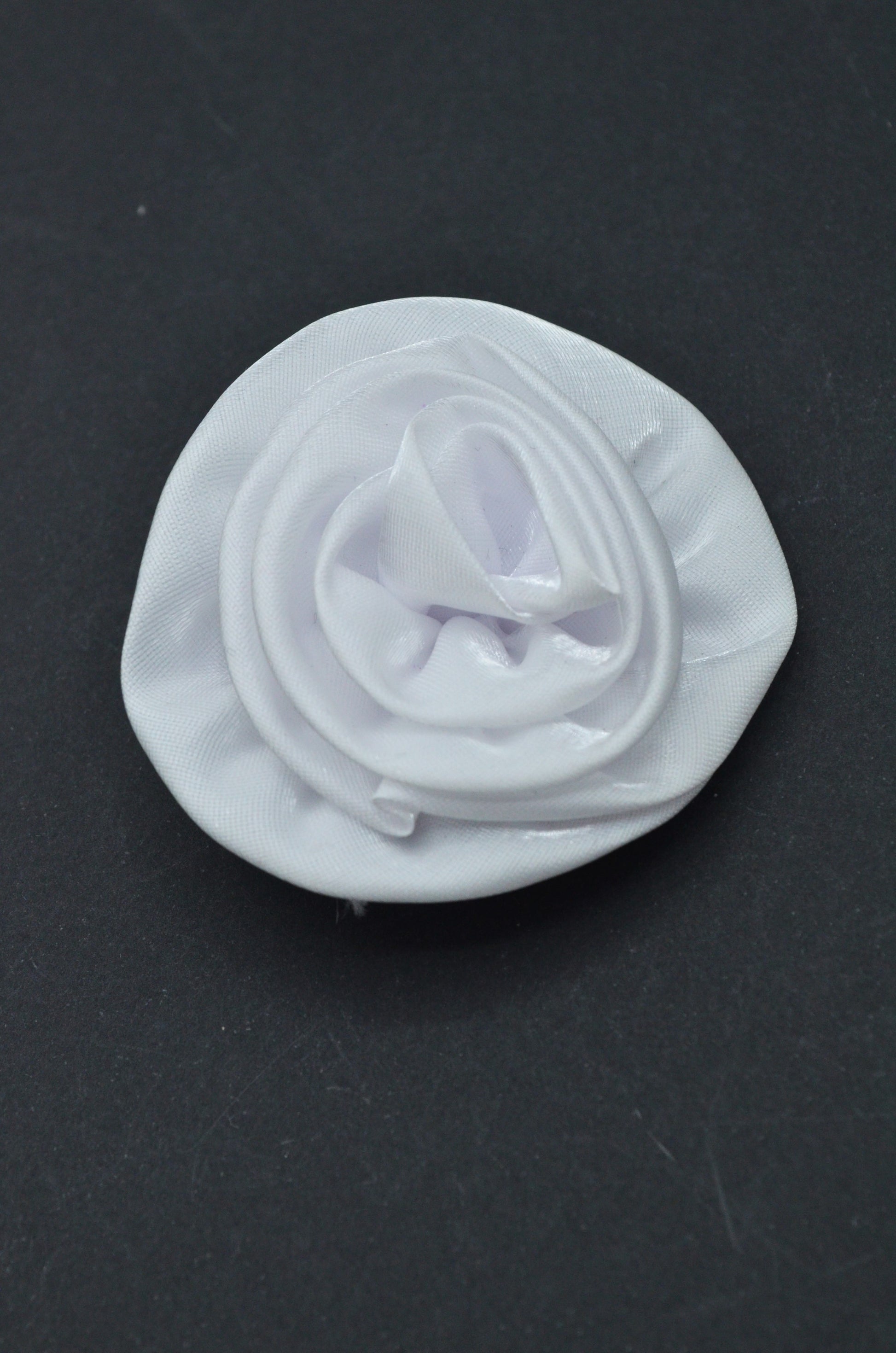 Floare Organza 6cm, Alb