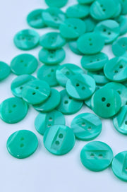 Nasturi De Plastic 14mm, Verde Turcoaz