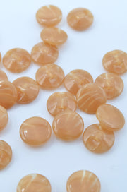 Nasturi De Plastic Sidefati 12mm, Bej