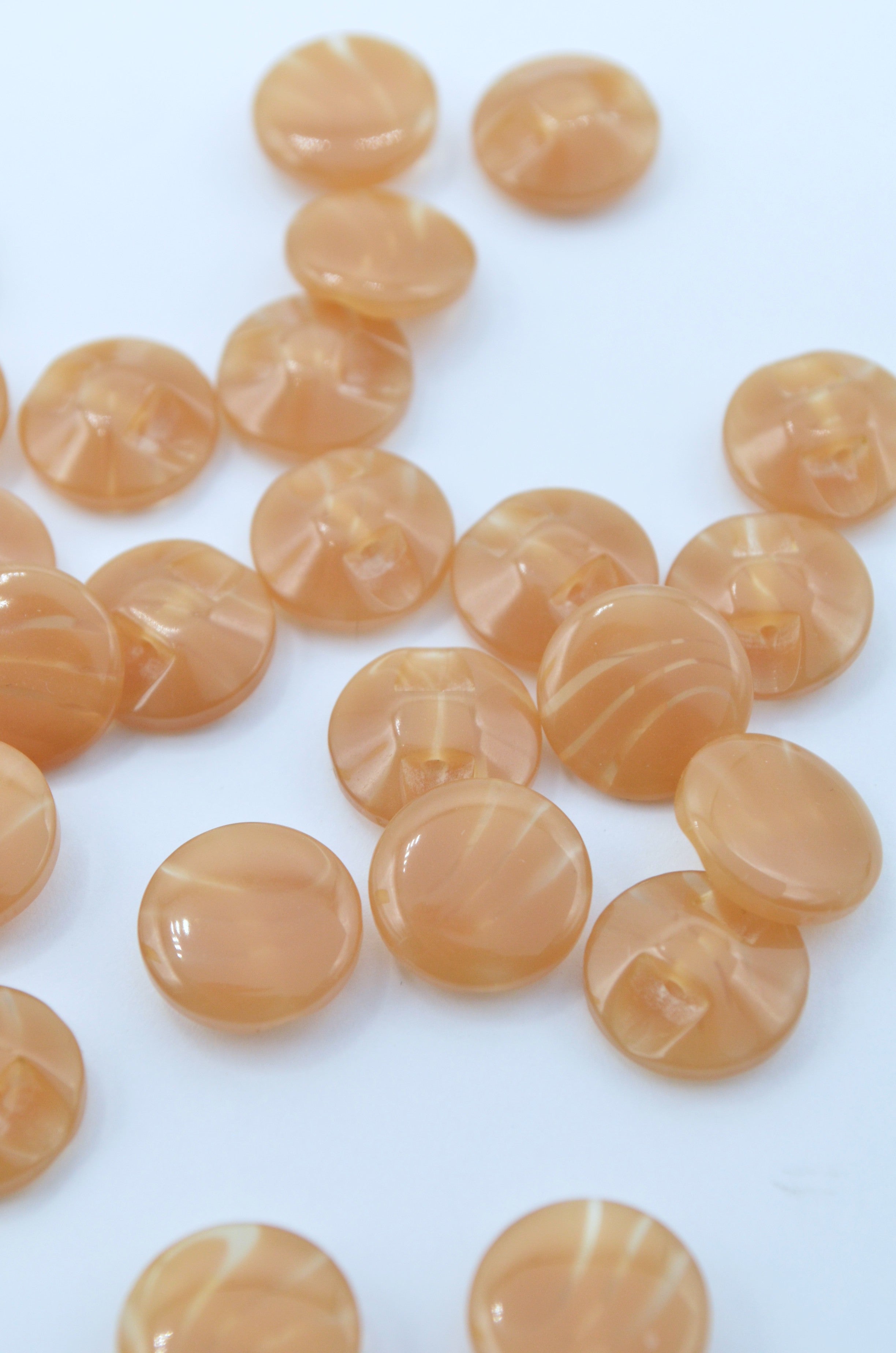 Nasturi De Plastic Sidefati 12mm, Bej