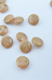 Nasturi De Plastic Sidefati 12mm, Bej