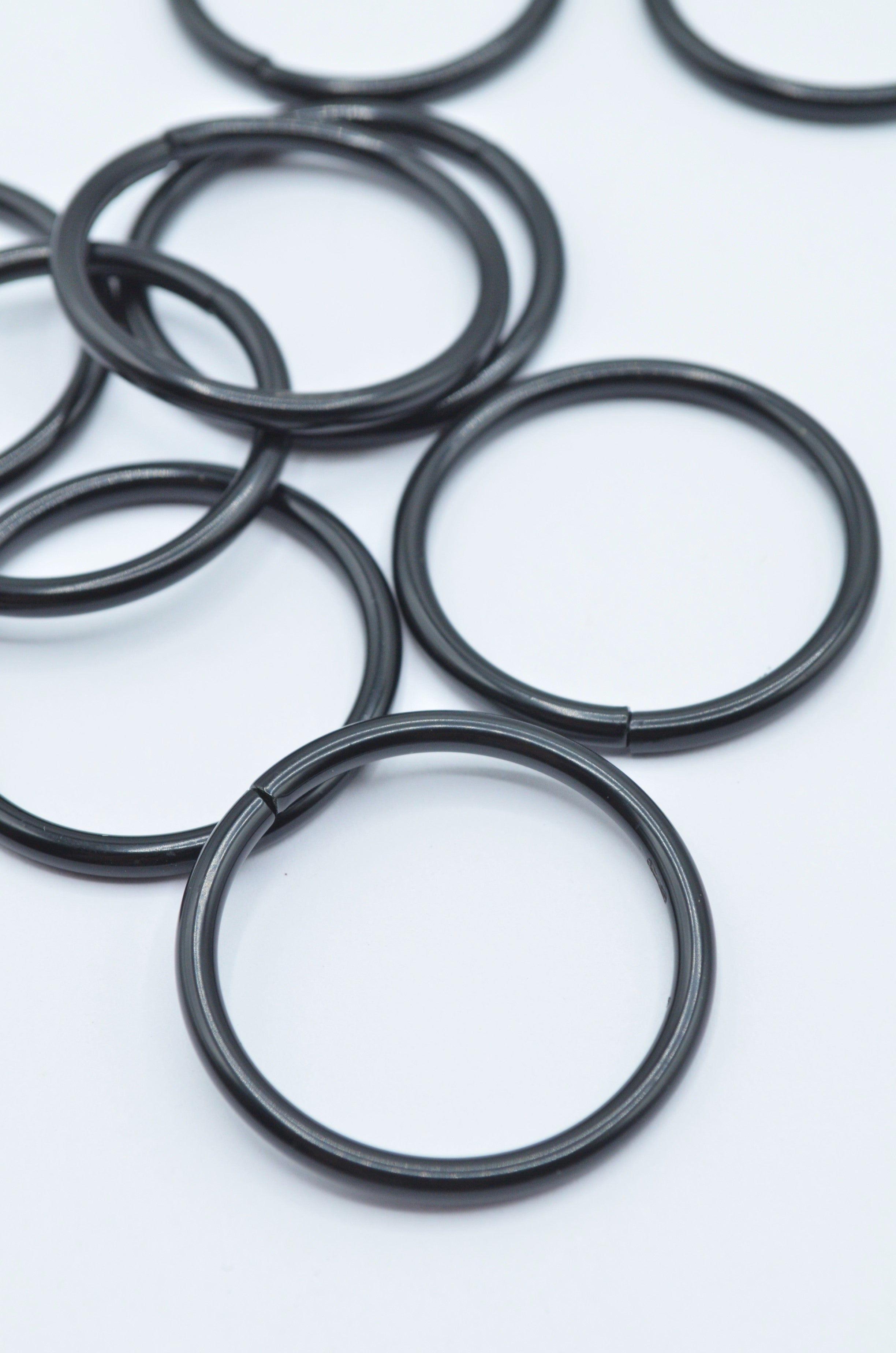 Anouri Metalice 30mm, Negru