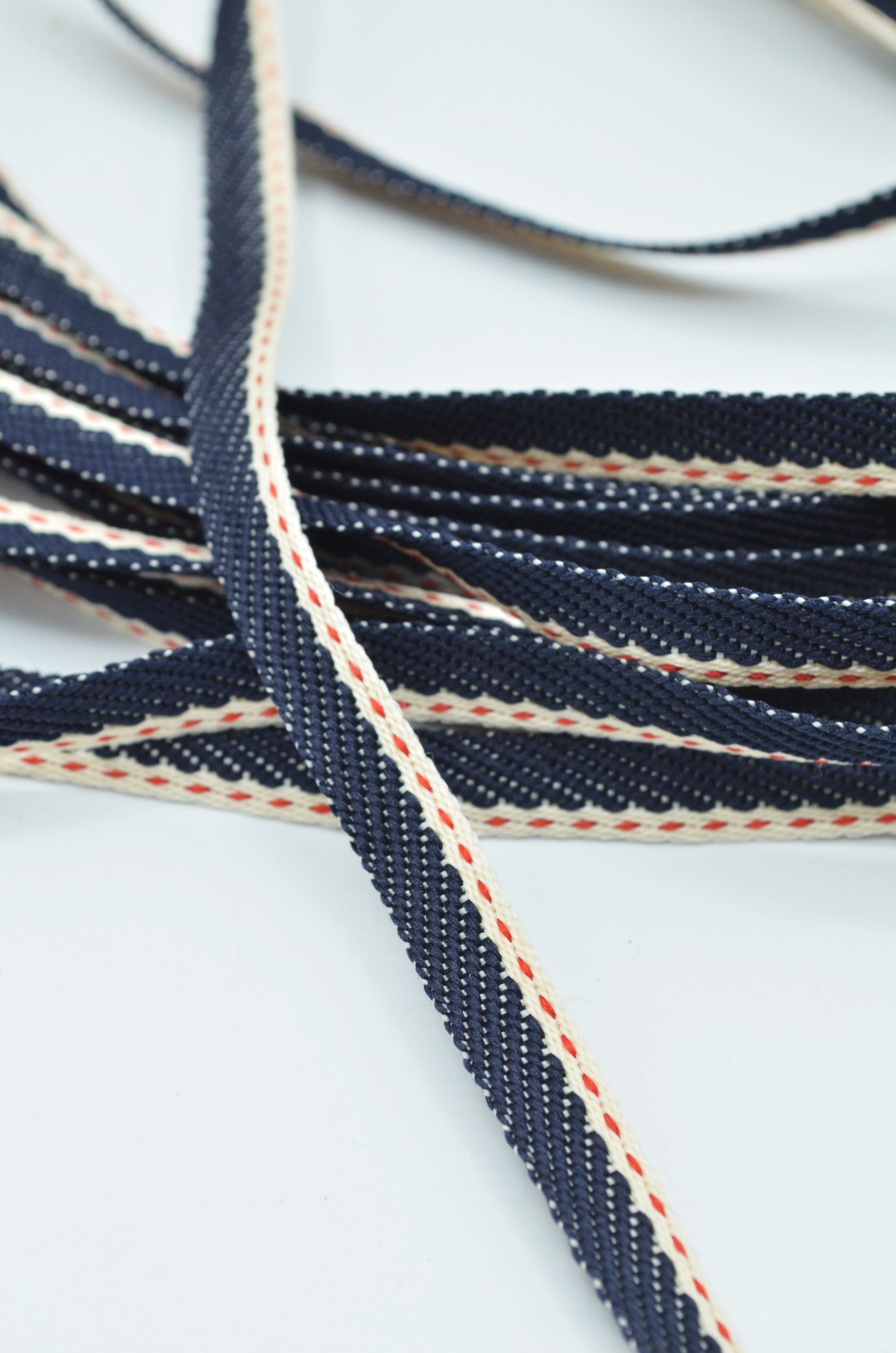 Pasmanterie Jeans 8mm
