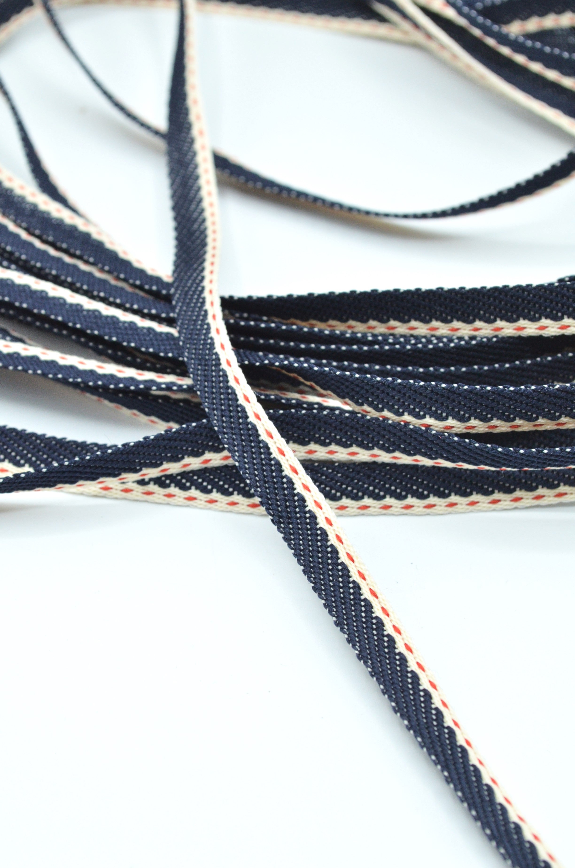Pasmanterie Jeans 8mm