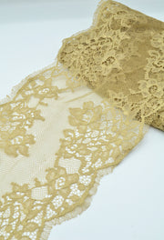 Dantela Chantilly 20cm, Verde