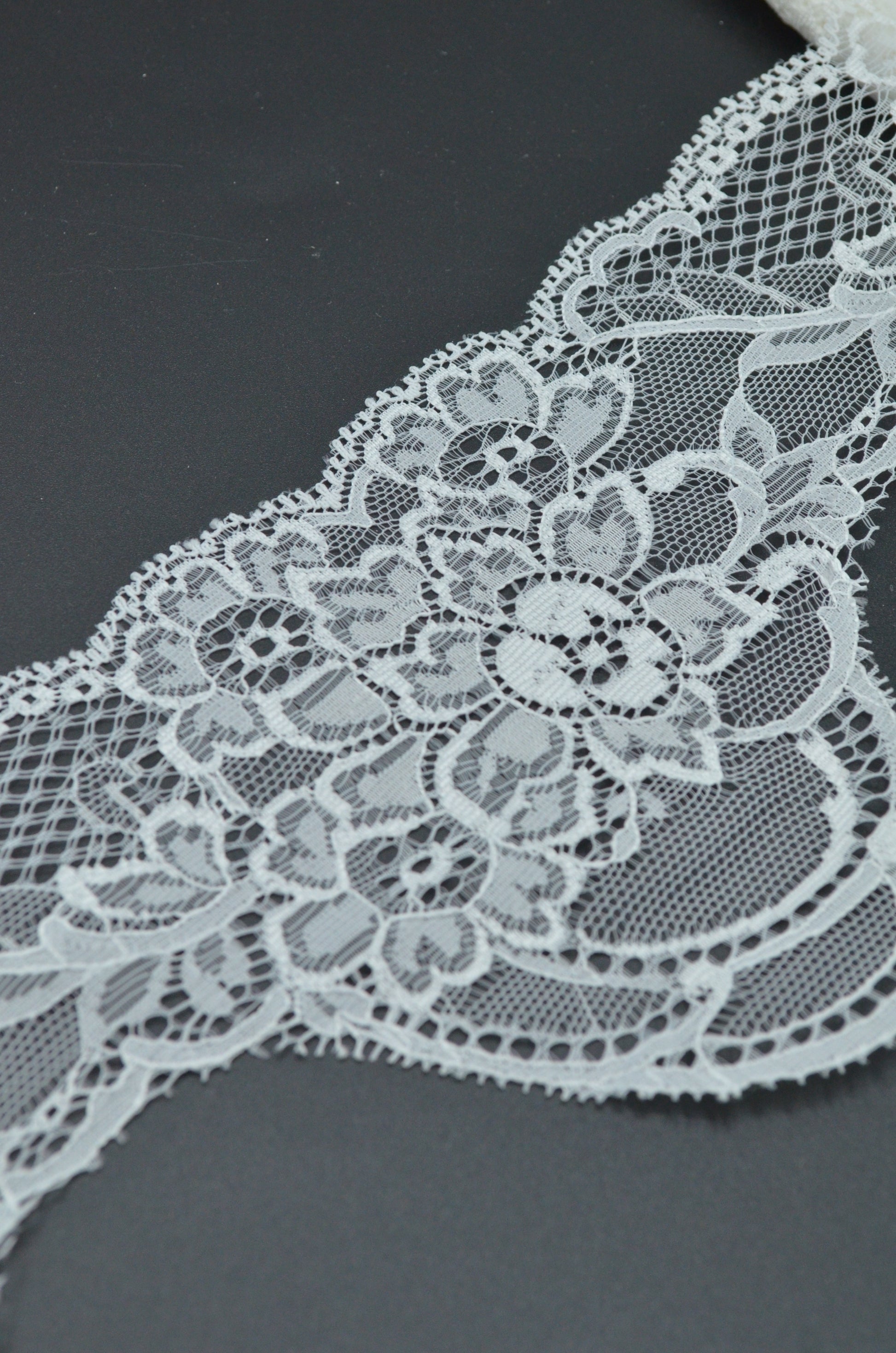 Dantela 11cm, Alb
