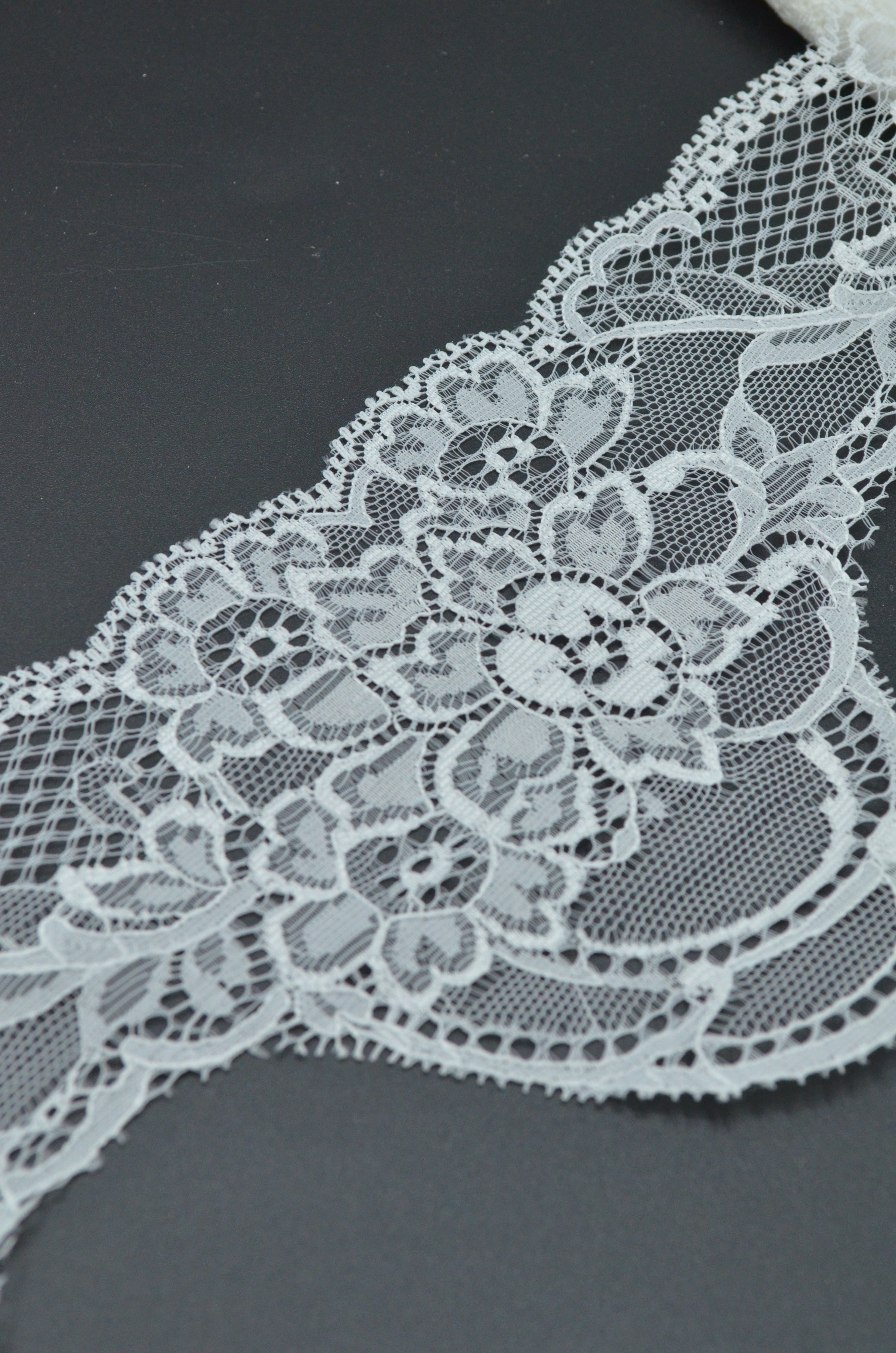 Dantela 11cm, Alb