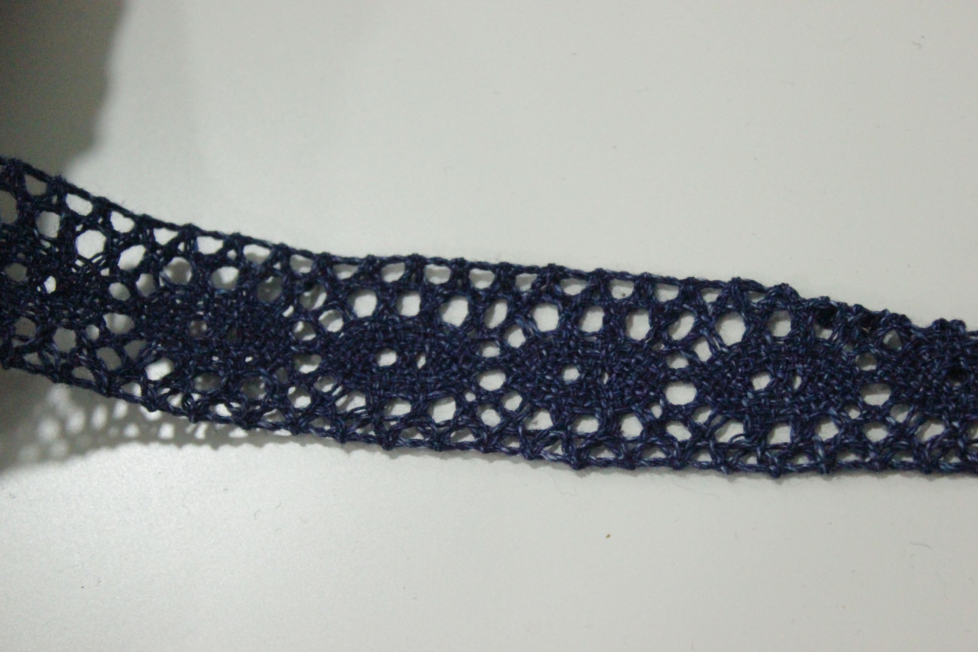 Dantela De Bumbac, Bleumarin, 30mm
