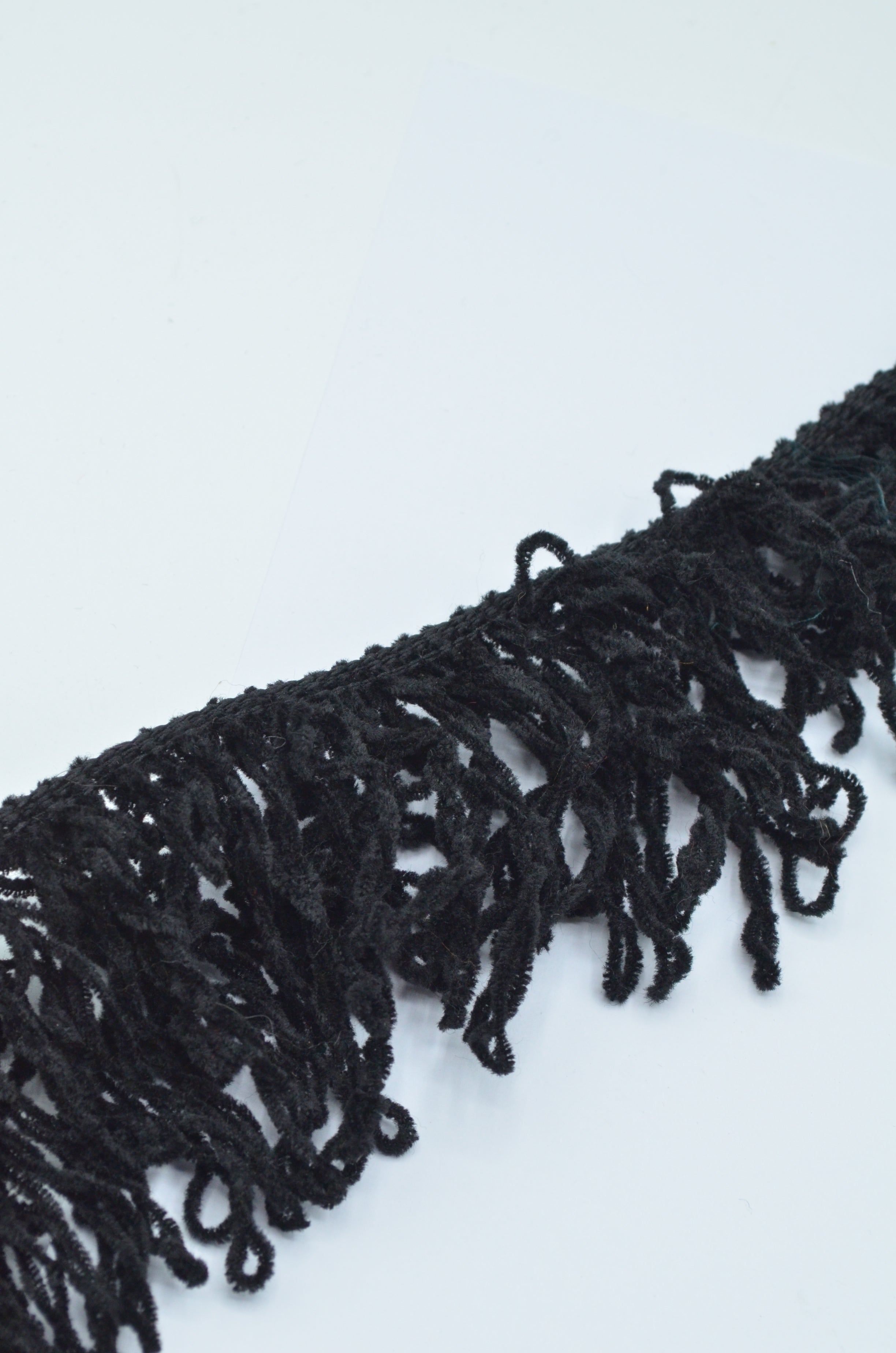 Franjuri 8cm, Negru