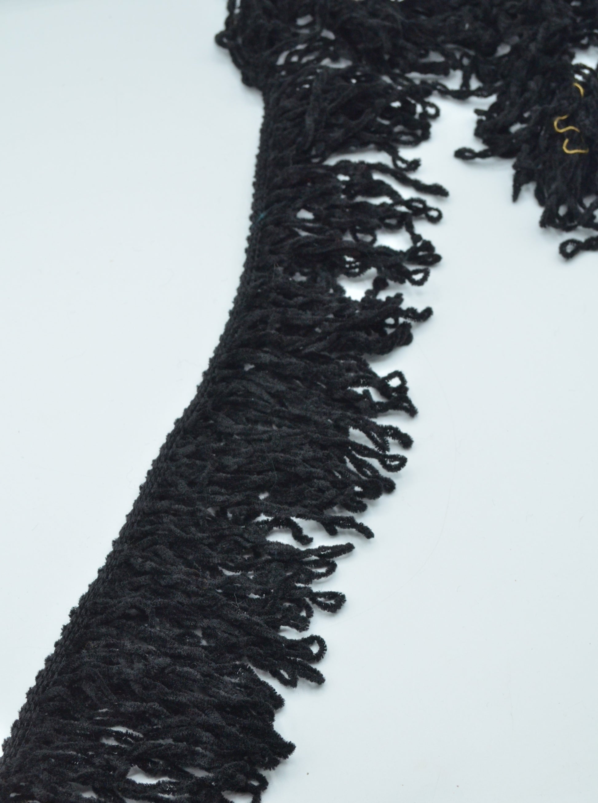 Franjuri 8cm, Negru