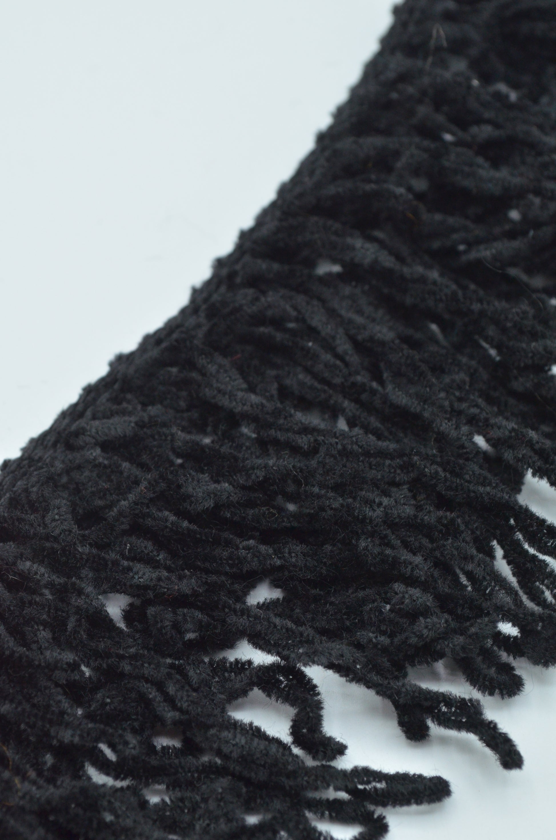 Franjuri 8cm, Negru
