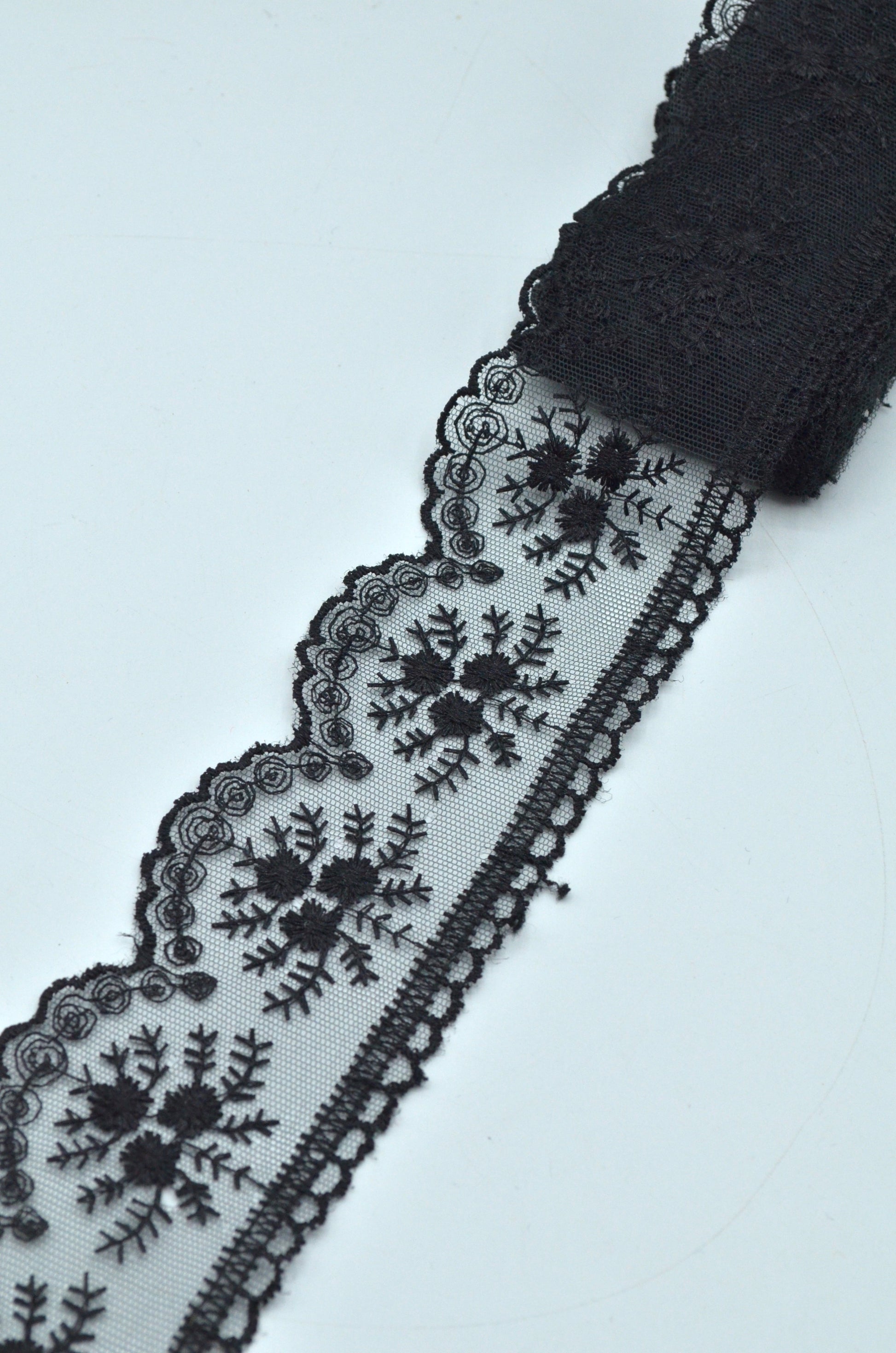 Dantela Neagra, 6cm