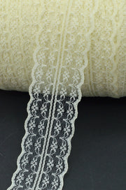 Dantela 45mm, Crem Unt