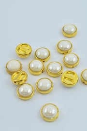 Perle Plastic De Cusut 12mm, 15Buc/Pachet