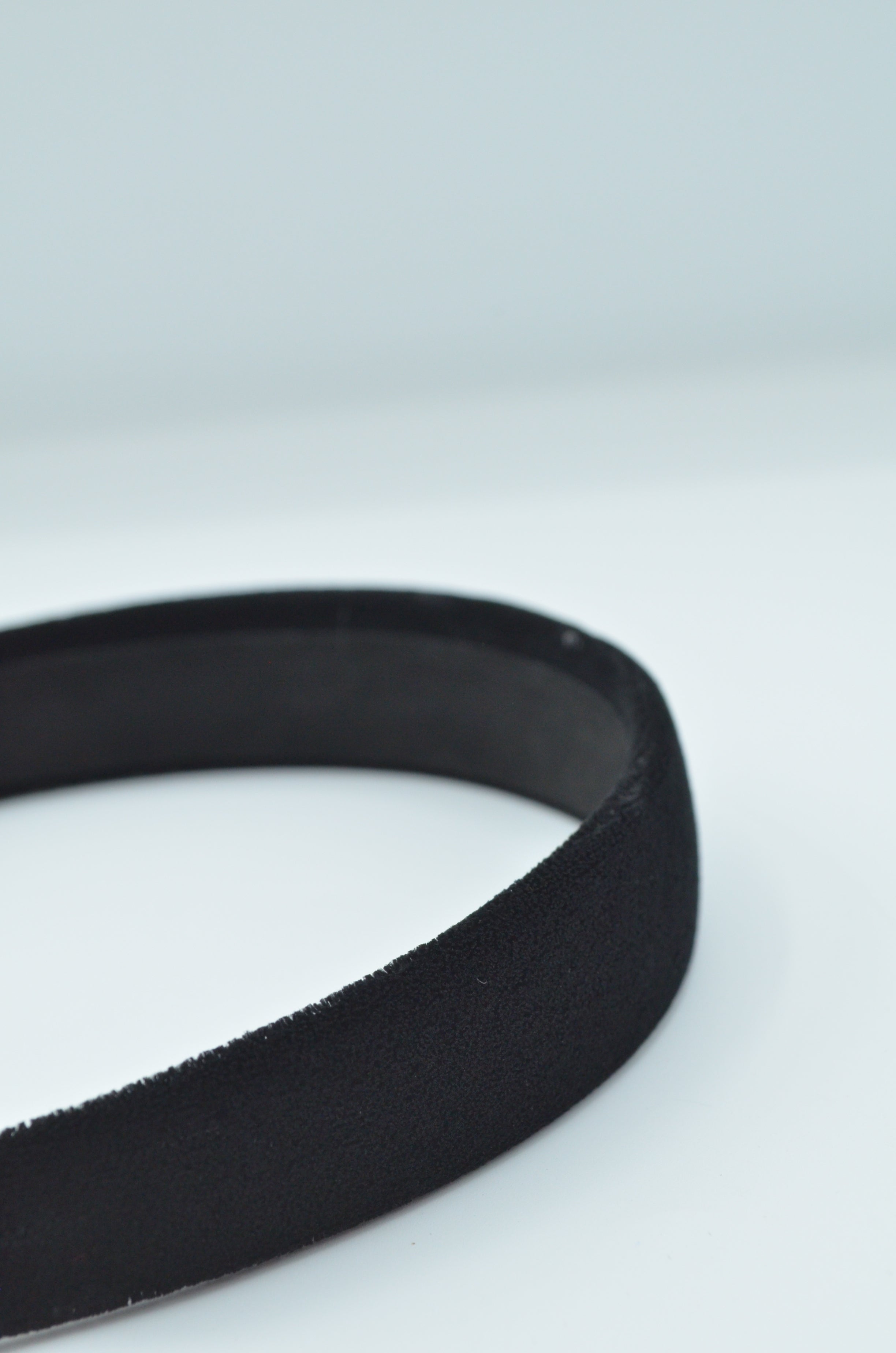 Cordeluta De Par Din Catifea 4cm latime, Negru