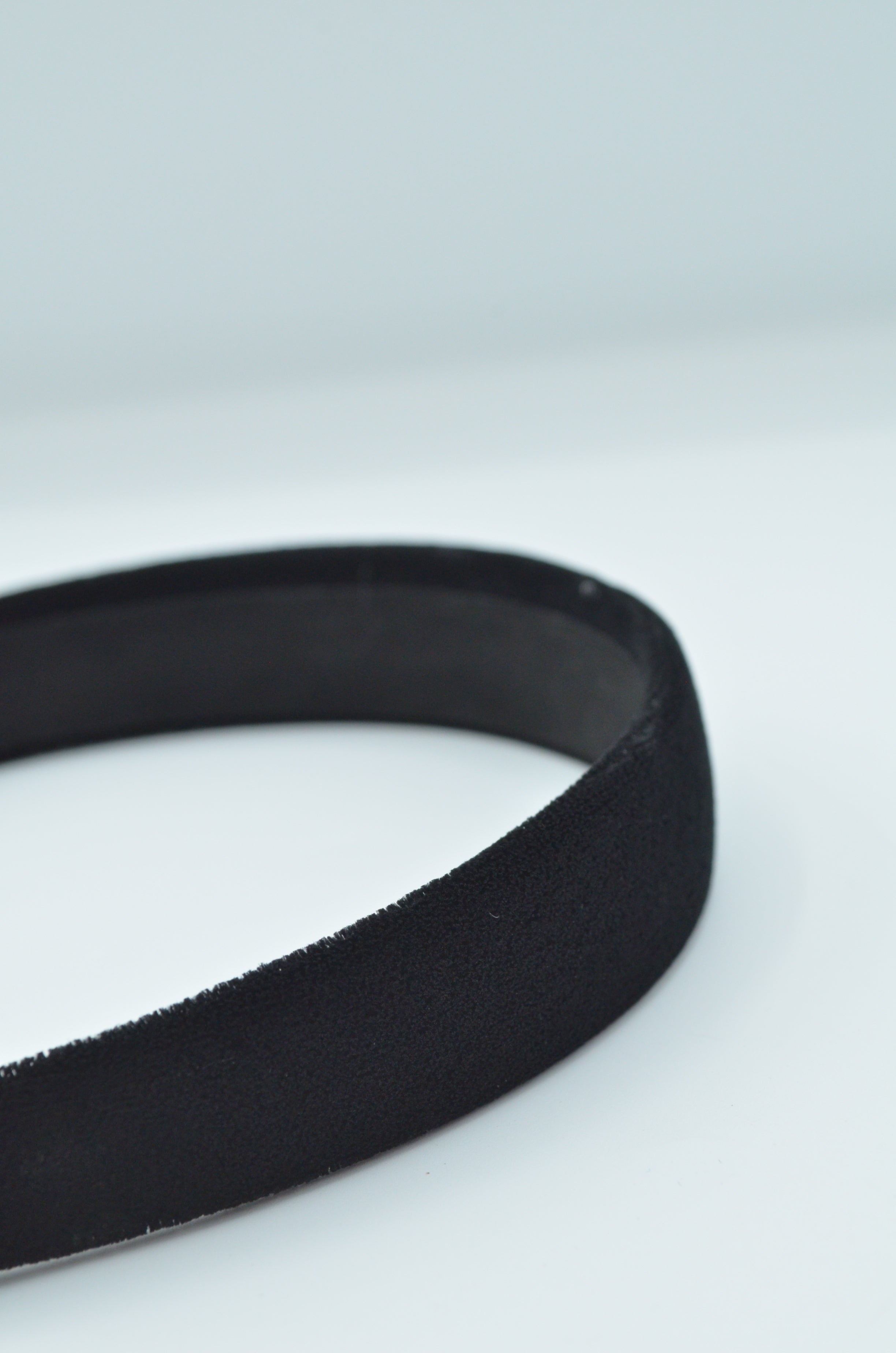 Cordeluta De Par Din Catifea 2.50cm latime, Negru