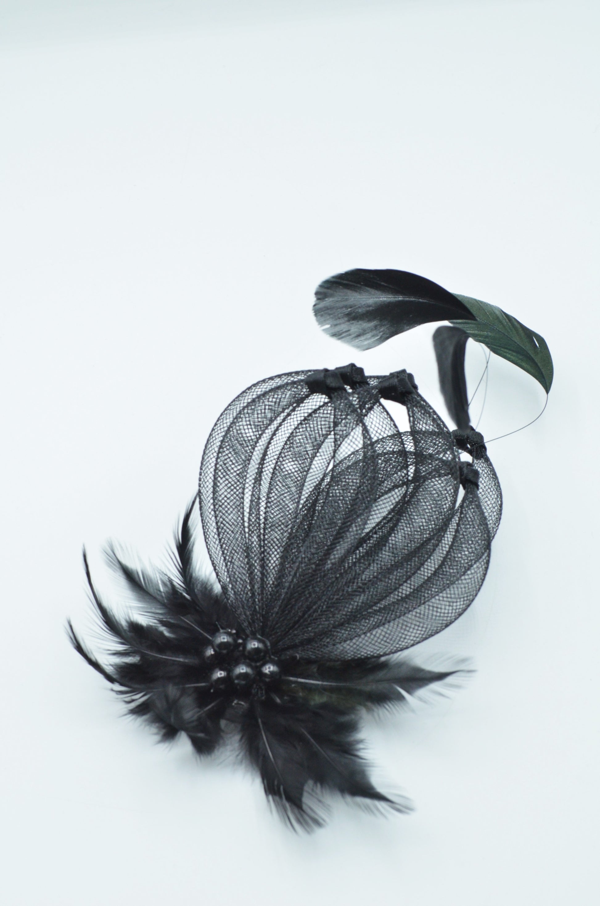 Accesoriu Decorativ Pentru Par Sau Haine 14x10cm, Negru 