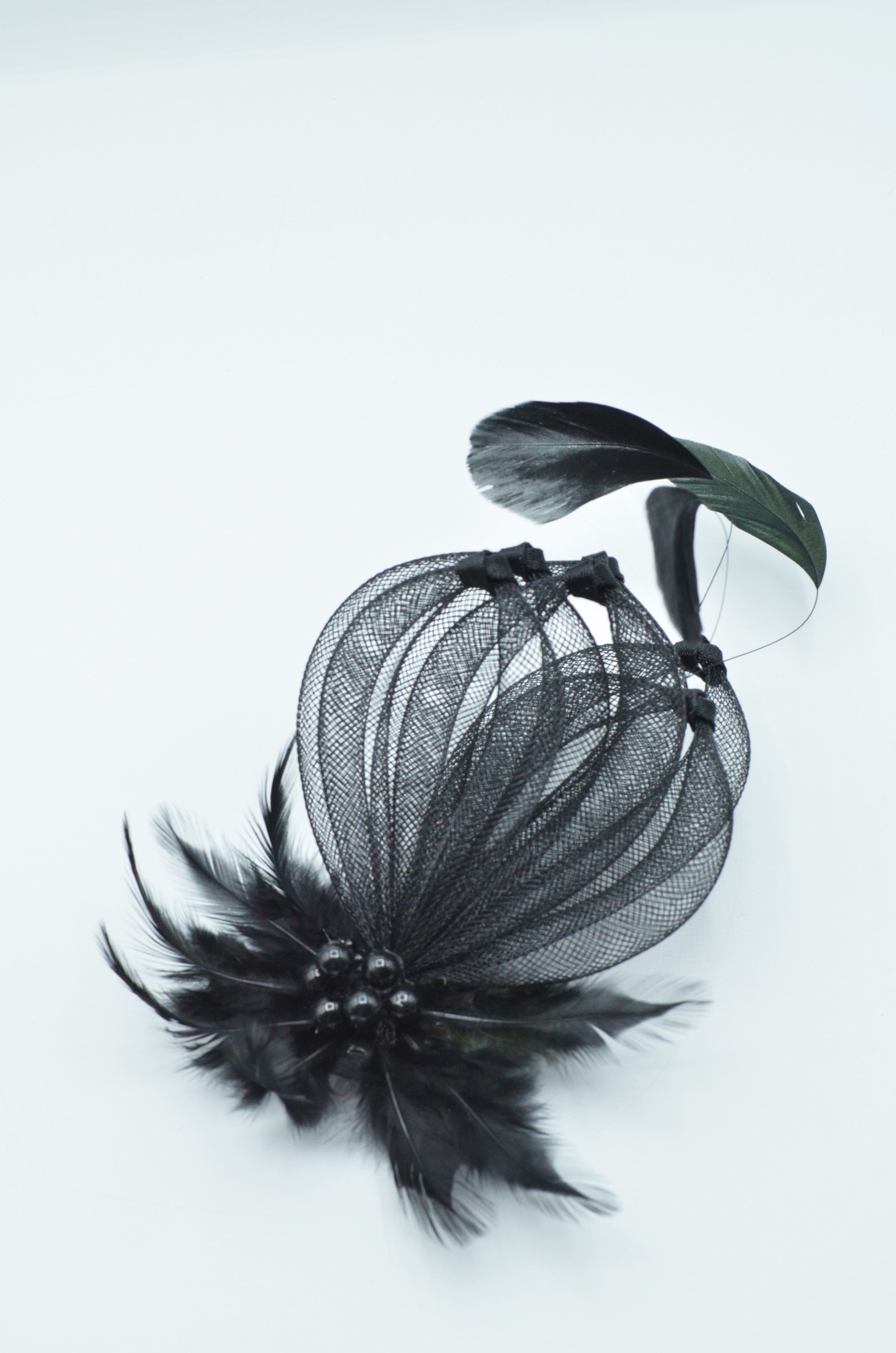 Accesoriu Decorativ Pentru Par Sau Haine 14x10cm, Negru 